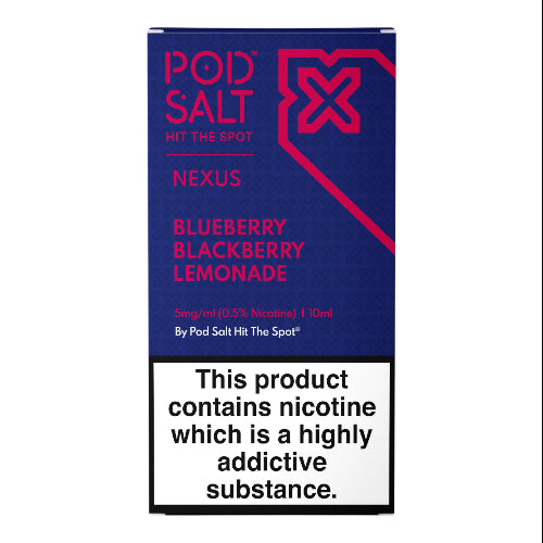 Blueberry Blackberry Lemonade Nexus Nic Salts 10ml - Dragon Vapour 