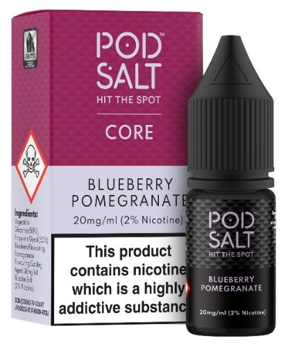 Blueberry Pomegranate Nicotine Salt E-Liquid - Pod Salt - Dragon Vapour 