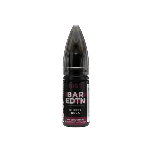 Cherry Cola Riot Squad Bar Edition Nic Salts 10ml - Dragon Vapour 