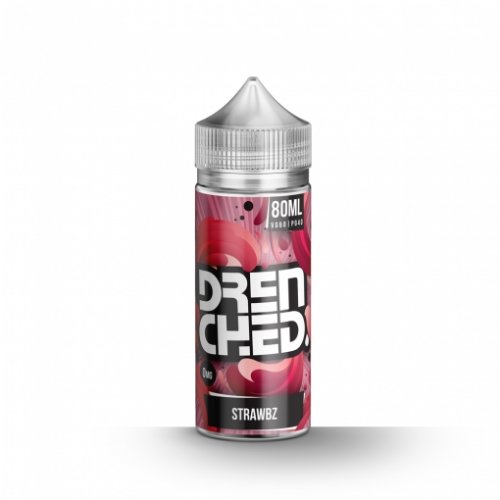 Strawbz Drenched 100ml - Dragon Vapour 