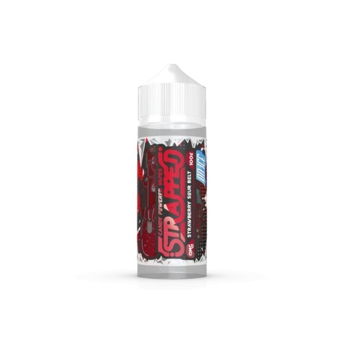 Strawberry Sour Belt on Ice Strapped On Ice 100ml - Dragon Vapour 