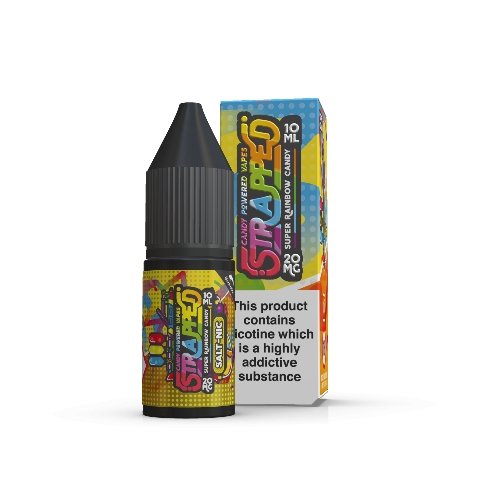 Super Rainbow Candy Strapped Nic Salts 10ml - Dragon Vapour 