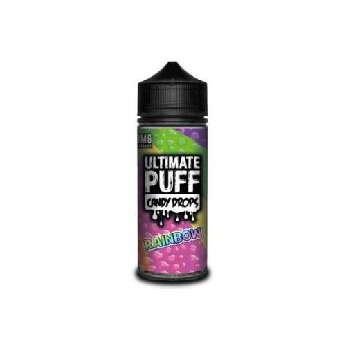 Ultimate Puff Candy Drops Rainbow 100ml Shortfill - Dragon Vapour 