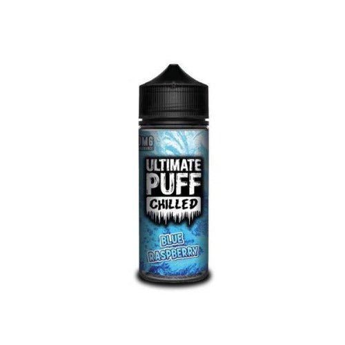 Ultimate Puff Chilled Blue Raspberry 100ml Shortfill - Dragon Vapour 