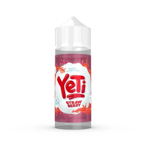 Yeti E-Liquids - Strawberry 100ml - Dragon Vapour 