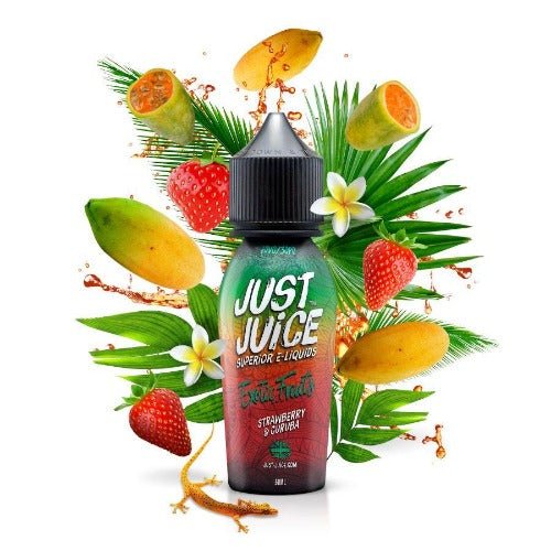 Just Juice 50ml - Exotic Fruits - Strawberry & Curuba - Dragon Vapour 