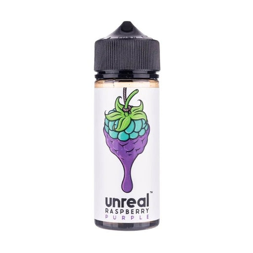 Unreal Raspberry E Liquid 100ml Purple - Dragon Vapour 