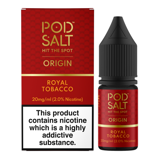 Royal Tobacco Pod Salt Origin 10ml - Dragon Vapour 