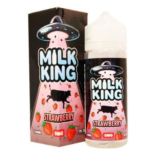 Milk King Strawberry by Dripmore 100ml - Dragon Vapour 