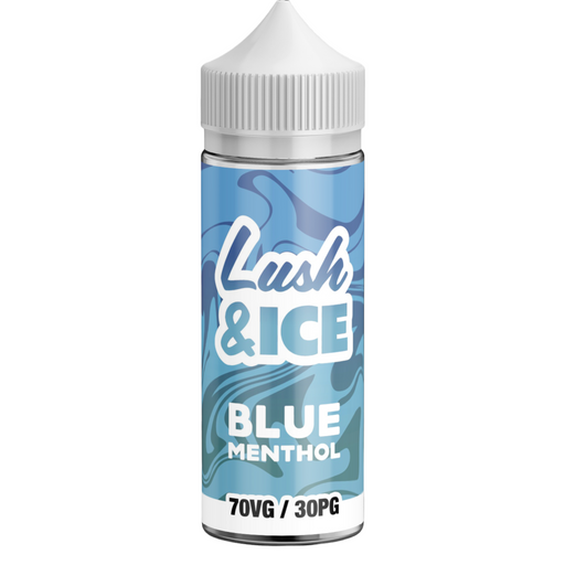 Blue Menthol Lush & Ice 100ml - Dragon Vapour 