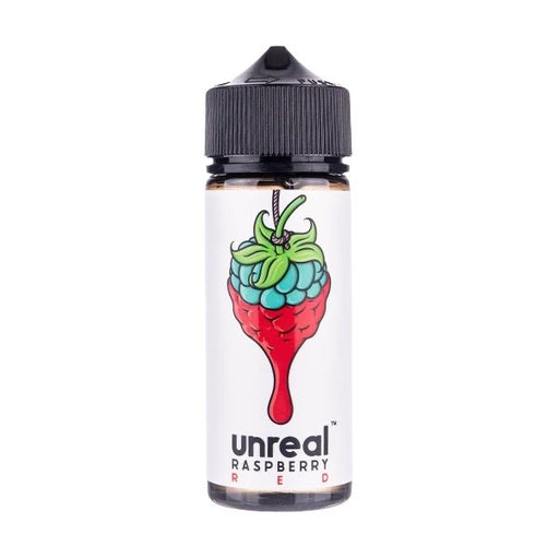 Unreal Raspberry E Liquid 100ml Red - Dragon Vapour 