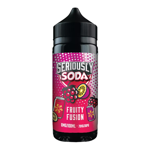 Seriously Soda Fruity Fusion 100ml by Doozy Vape - Dragon Vapour 