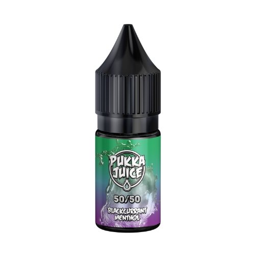 Blackcurrant Menthol Pukka Juice 50/50 E Liquid - Dragon Vapour 