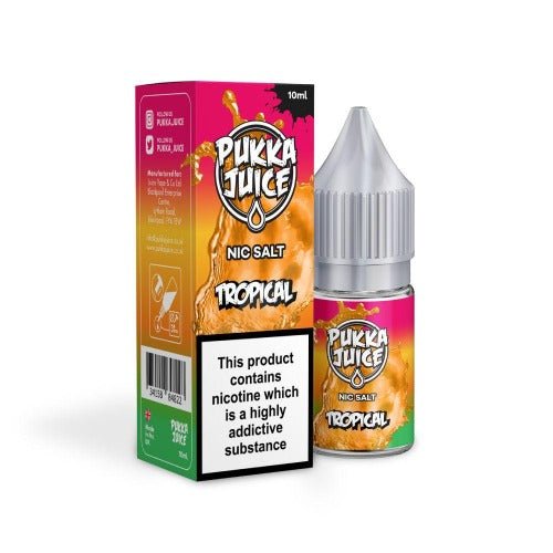 Tropical Pukka Juice Nic Salts - Dragon Vapour 