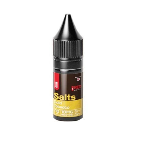 Gold Tobacco by Red Tobacco Nic Salts 10ml - Dragon Vapour 