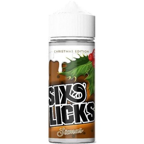 Six Licks Sixmas Christmas Edition Special 100ml - Dragon Vapour 