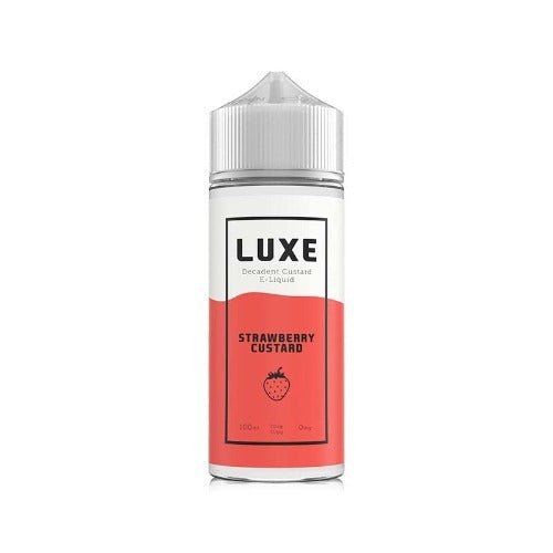 Luxe Strawberry Custard 100ml - Dragon Vapour 