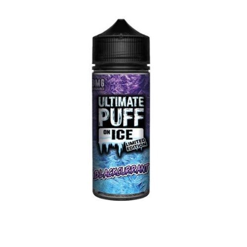 Ultimate Puff On Ice Blackcurrant 100ml Shortfill - Dragon Vapour 