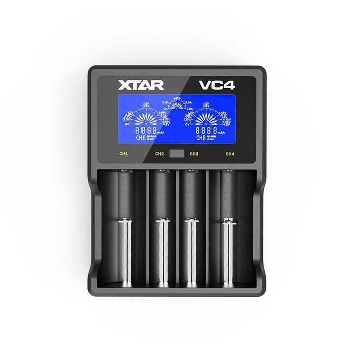 Xtar VC4 18650 Battery Charger 4 Bay - Dragon Vapour 